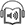 audiobook vector image