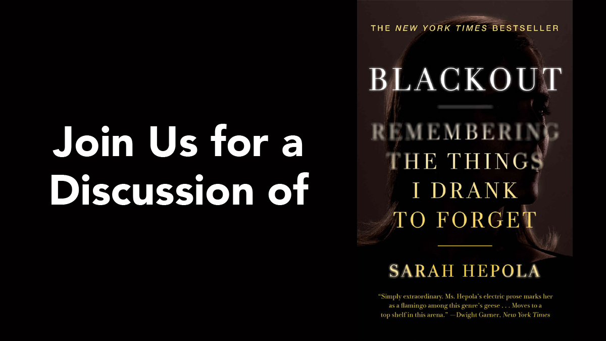 Join Us for a Discussion of Blackout book cover image