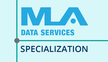 MLA Data Services Specialization logo