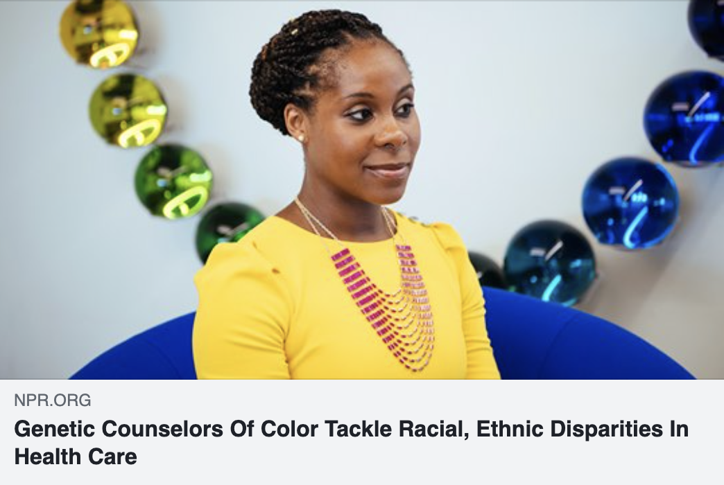 NPR.org article Genetic Counselors of Color
