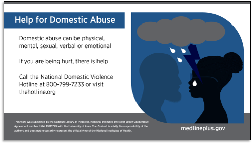 Help for Domestic Abuse