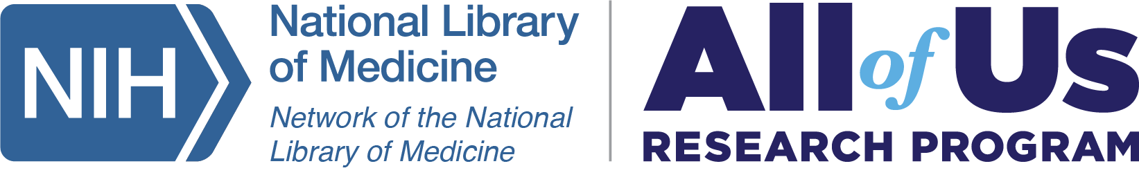 NNLM All of Us co-branded logo